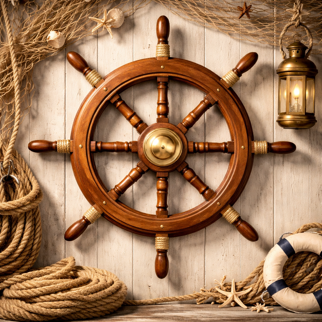 Ship Wheel collection at NauticZen